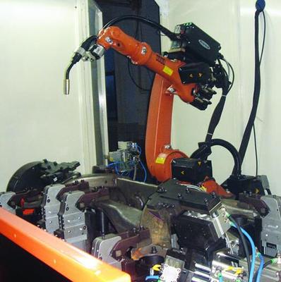 单工位机器人底盘焊接